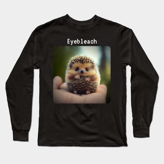 Small eye bleach v2 Long Sleeve T-Shirt by AI-datamancer